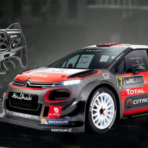 MONDO Citroen C3 WRC 4 WD Fjernstyret bil 1:10 & Rødvin