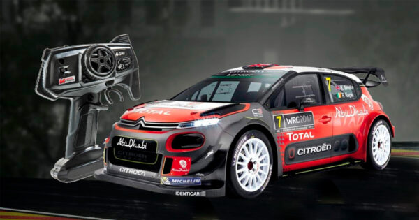 MONDO Citroen C3 WRC 4 WD Fjernstyret bil 1:10 & Rødvin