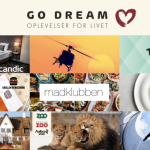 Go Dream oplevelses gavekort