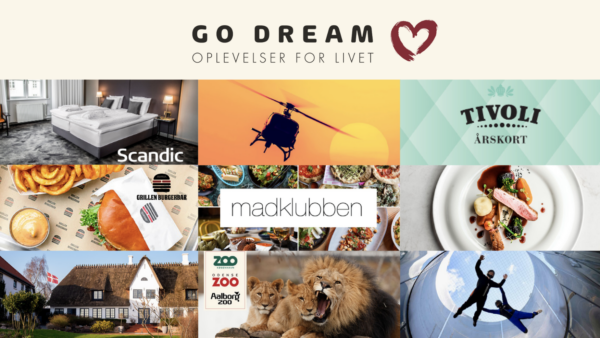 Go Dream oplevelses gavekort