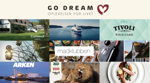 Go Dream oplevelses gavekort