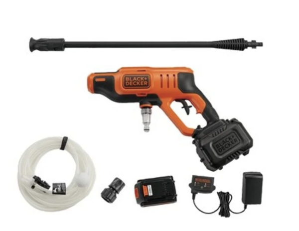 Black and Decker 18v trykrenser med 2 batterier