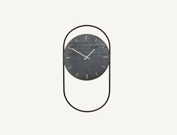 Andersen A-Wall Clock Black