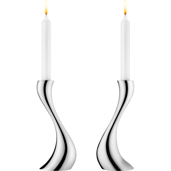 Georg Jensen COBRA lysestager 2 stk.