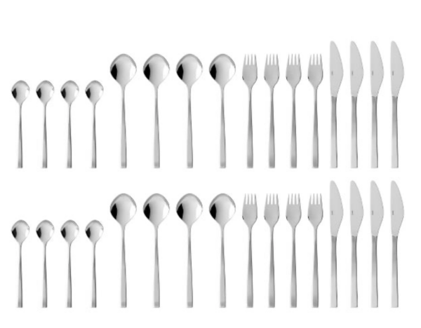 Georg Jensen Damask & Gense Fuga Bestik 32 dele