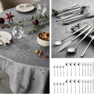 Georg Jensen Damask & Gense Fuga Bestik 32 dele