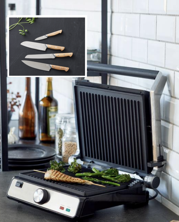 Nordic Sense kontaktgrill & Morsø Foresta knive