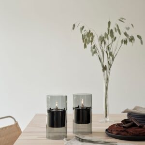 Stelton Lucie Hurricane med olielys