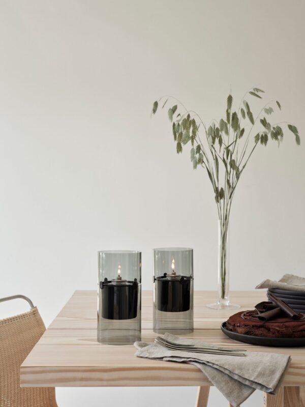 Stelton Lucie Hurricane med olielys